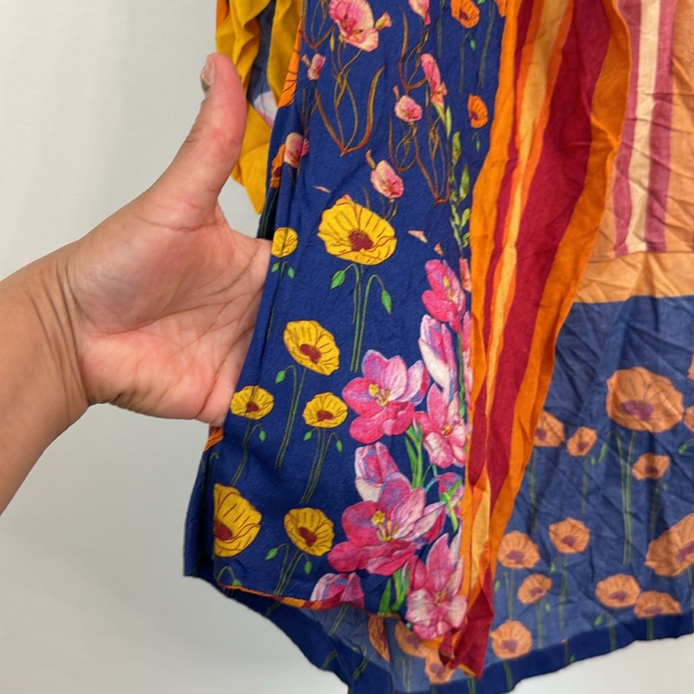 Free people all tous Colorful Striped Floral Kimono - Picture 8 of 14